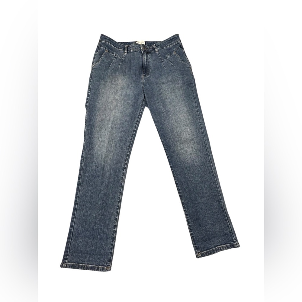 Candace Cameron Bure Straight Leg Jeans Layered Lap‎ Size 12